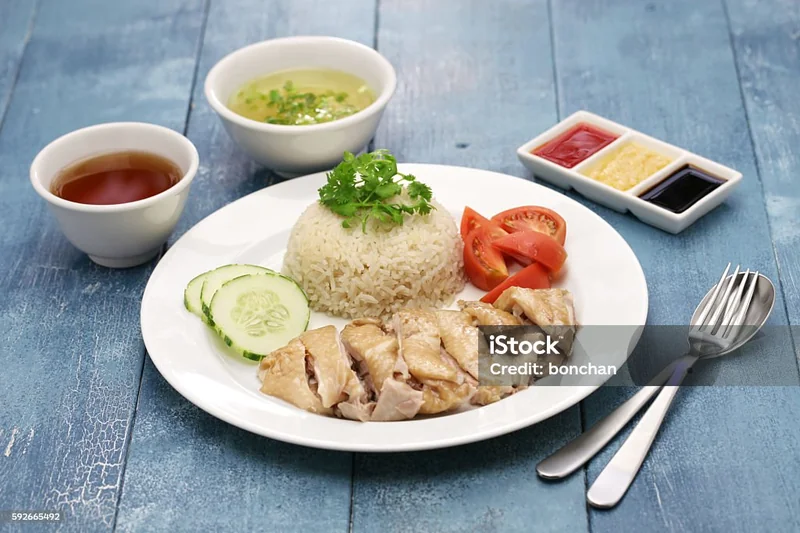 Hainanese Chicken Rice