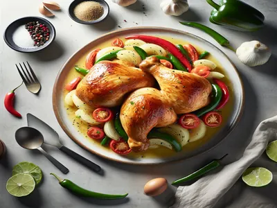 Pollo En Crema