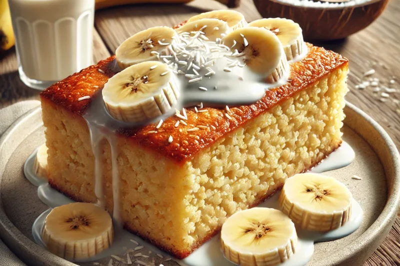 Banana Rice Cake
