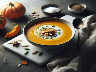 Pumpkin Coconut Soup
