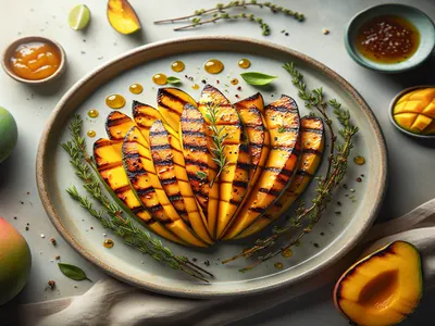 Grilled Mango