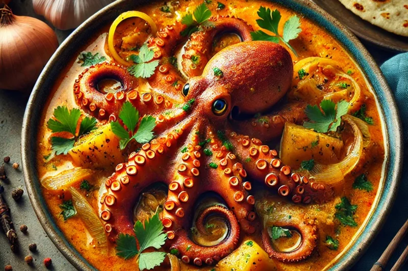 Octopus Curry